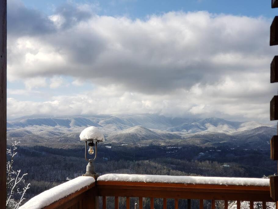 塞维尔维尔Yogi'S Den: Breathtaking Views! 3 Min To Dollywood, On 1 Acre!别墅 外观 照片
