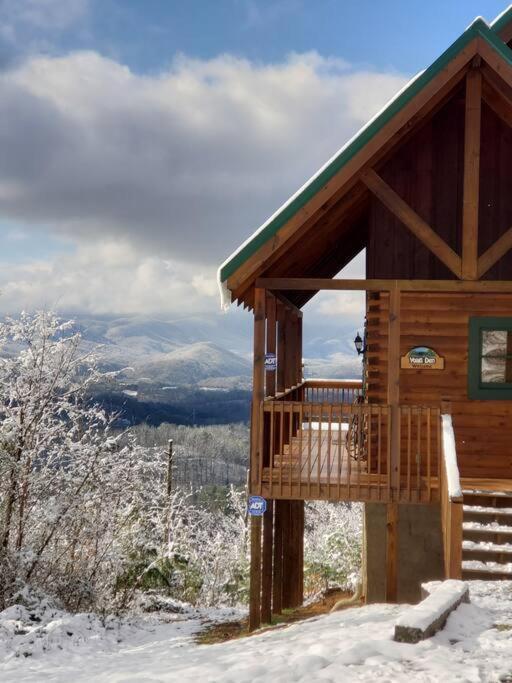 塞维尔维尔Yogi'S Den: Breathtaking Views! 3 Min To Dollywood, On 1 Acre!别墅 外观 照片