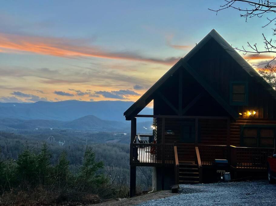 塞维尔维尔Yogi'S Den: Breathtaking Views! 3 Min To Dollywood, On 1 Acre!别墅 外观 照片